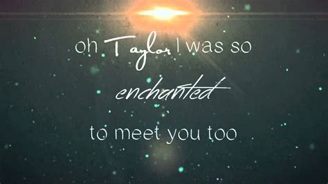 Owl City – Enchanted Lyrics .